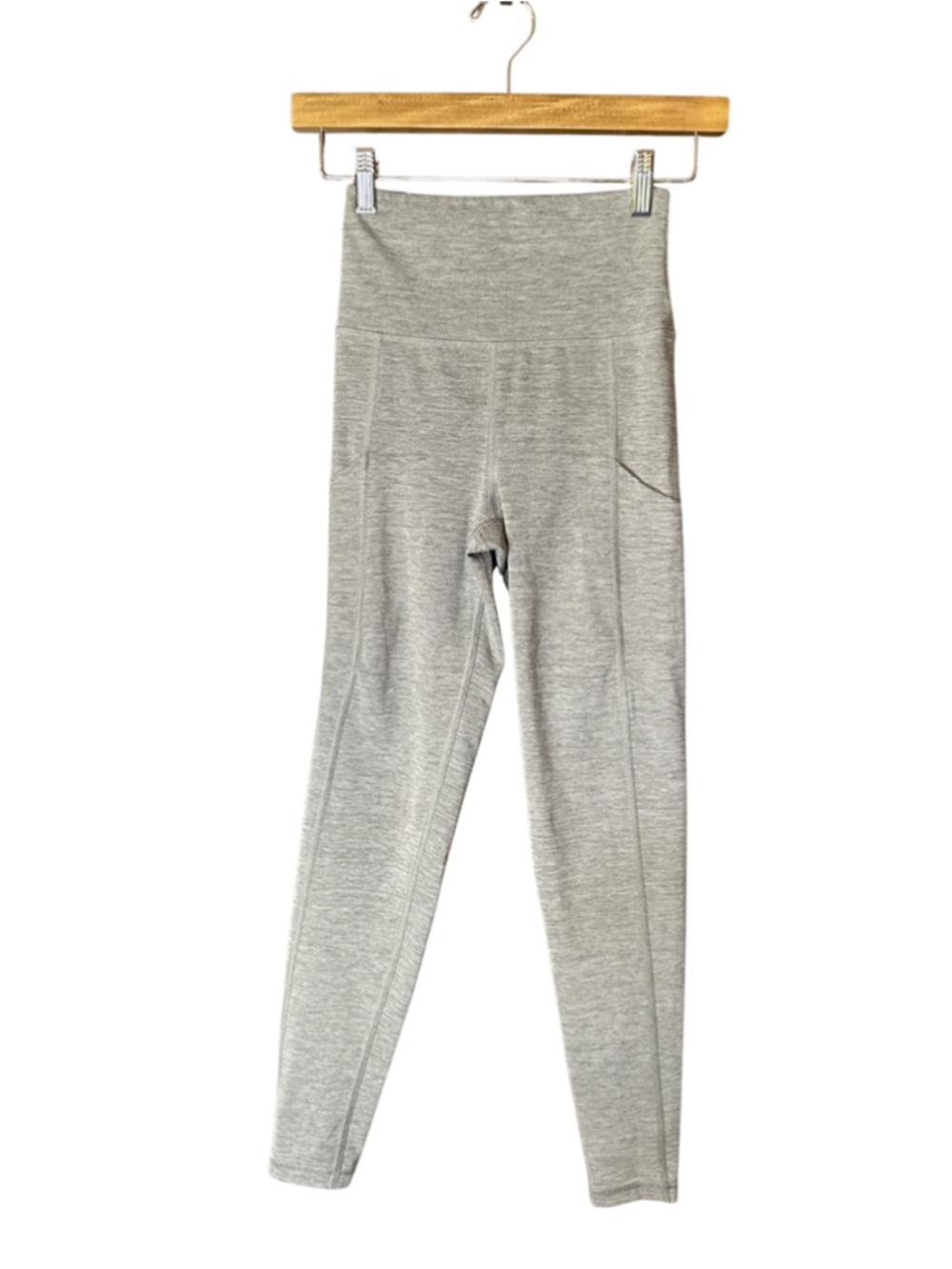 American Eagle Size Extra Small The Everything Pocket Legging in Heathered Gray